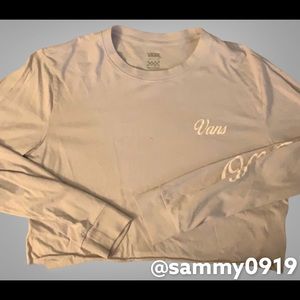 Vans lilac crop top